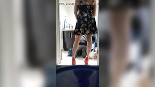 Real Pawg Wife, Part 1, hidden cam, plumber seduced to fuck, upskirt