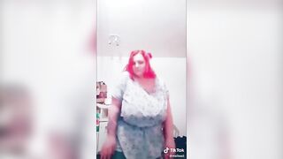 Super busty tiktok girl