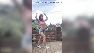 TikTok Teen Braless Dancing Shuffle Bouncing Tits Jiggle #10