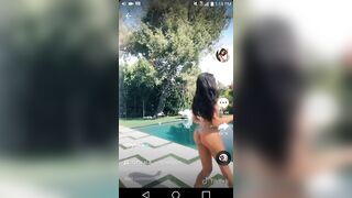 Teala Dunn Shows Pussy on Tik Tok