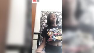 Hoes love attention Facebook live