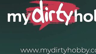 MyDirtyHobby - Teen fucks older guy in front of her man