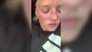 College girl tries bbc for the first time