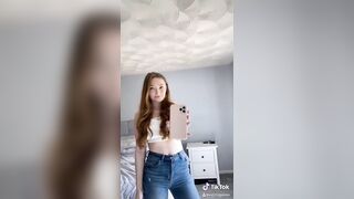 Naked Tiktok Dance + she is so Sexy and Hot