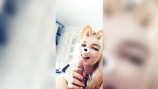 Snapchat teen suck dick