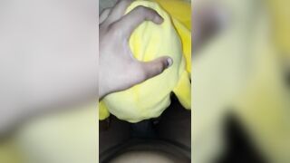 Teen Whore Gags on BBC while Masterbating