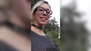 Littleangel84 - Comeback on highway area for facial cumshot