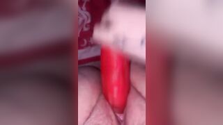 Instagram babe squirts with dildo part 2