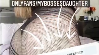 DOGGYSTYLE WITH PAWG LATINA COWORKER BIG ASS IN FISHNETS FULL VIDEO ON ONLYFANS