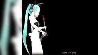 MMD Hatsune Miku Cosplay Conejitos Playboy Dancing Apple Pie by [Piconano-Femto]