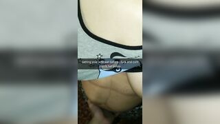 Preparing Cheating Wife for Fucking and Creampie in her Fertile Pussy! [cuckold Snapchat]