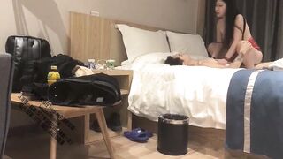 Chinese Real Prostitution, sexy milf escort has sex in hotel