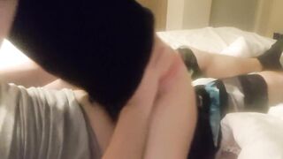 Ιnnocent Schoolgirl Rides me when i Masturbate her with a Vibrator