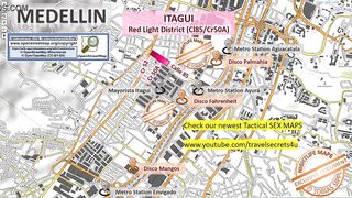 Medellin, Colombia, Sex Map, Street Prostitution Map, Massage Parlours, Brothels, Whores, Escort, Callgirls, Bordell, Freelancer, Streetworker, Prostitutes