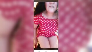 Live facebook panties woman romanian