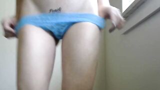 Blue Lace Panty Stuffing