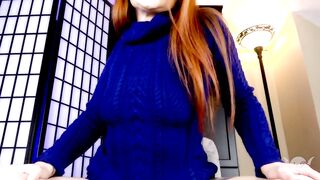 Blue Sweater JOI Free Preview