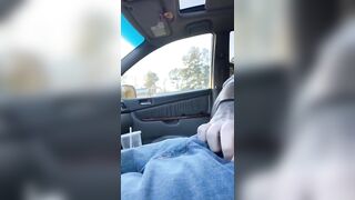 Mature hooker blowjob in car