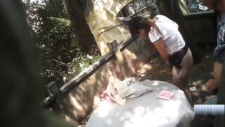 Mature Asian Prostitute Bareback Outdoors