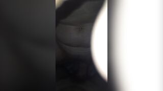 Married slut sucks and fucks pierced cock to creampie