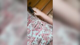 My Princess  clamping and cumming hard for her Daddy