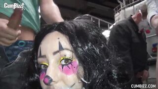 Bukakke Halloween Clown Facial Bigloads Big Cock Teen Swallowcum Gangbang Boobs