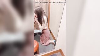 Friend's chinese wife gives blowjob