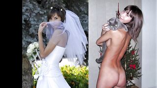 WEDDING DAY BRIDES   (Dressed and Undressed)