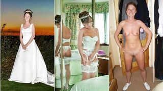 WEDDING DAY BRIDES   (Dressed and Undressed)