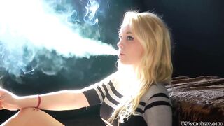 Smoking fetish compilation of the beautiful Mayze