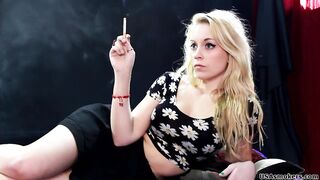 Smoking fetish compilation of the beautiful Mayze