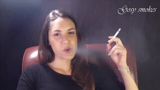 The gorgeous Noah smoking sexy