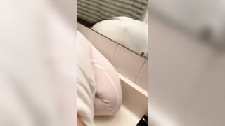 Cheating Whore Sneaks over for a Quick Load while her Boyfriend goes to get me Beer