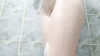 I AM SO WET Masturbating in the Shower Imagining our Rough Sex