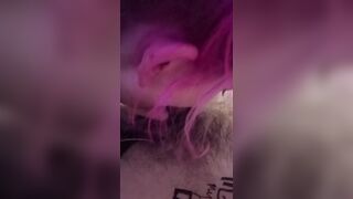 Pink Hair Sucking Dick