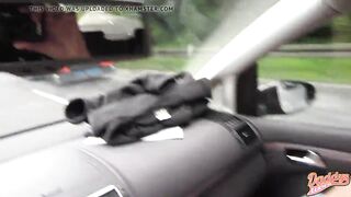 Orgasm on the highway!!! l DADDY’S SLUT