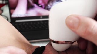 Real Orgasm @ 1:33 Dripping Wet Fingers Full of Cum!