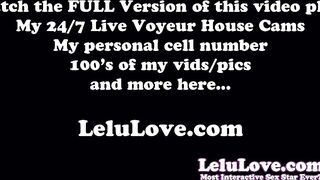 Amazing live webcam w/ blowjob doggystyle sex to creampie vibrator masturbation sex advice trying on lingerie - Lelu Love