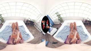 Vrlatina - Big Boobs Latina Riding Creampie VR