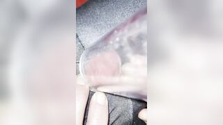 Vacuum Cleaner Sucks my Clit in a Clear Tube