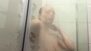 Raw Hot Shower Pounding with Big Ass up Close POV