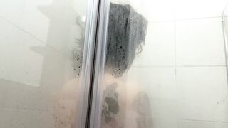 Raw Hot Shower Pounding with Big Ass up Close POV