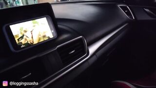 Masturbating in the Car in Public