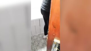 Step Mom Fuck and Creampie in Bathroom with Step Son while People are Home (INTENSE ORGASM Fuck)