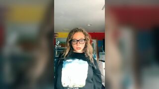 Tik Tok: Huge & Big Tits!#95 Threw in some Nerds! Ha!