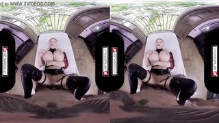 VR Cosplay X Huge Titted Jordan Pryce Is A Sex Warrior VR Porn