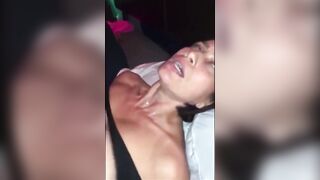 Wife has multiple orgasms while cuckold husband records