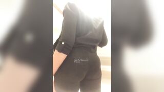 Big Booty Bank Teller (Almost Caught Twerking)