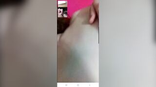 CAMING and CUMING with a HORNY WET GIRL on Whatsapp