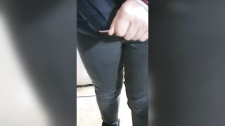 Step Mom in Ripped Jeans Fucked by Step Son